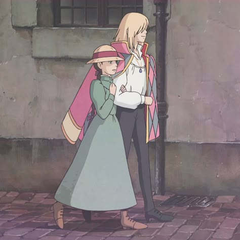 Sophie And Howl, Cute Icon Pfp, Sophie Hatter, Howl's Moving Castle, Cute Icon, Howls Moving Castle, Icon Pfp, Castle