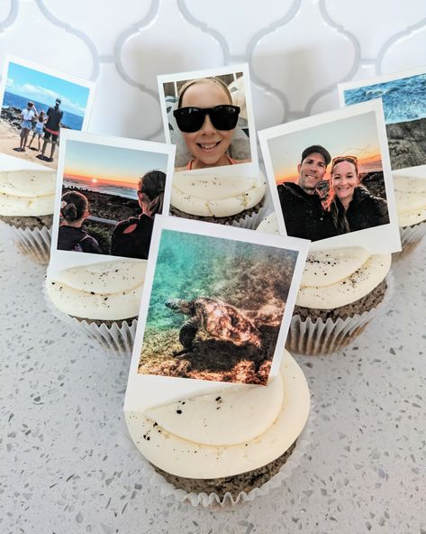 Turn your image, photo, or logo into Custom Printed Edible Polaroid Cupcake Toppers! https://icingartwork.com/shop/custom-printed-edible-polaroid-cupcake-toppers/ Message me to create your own custom edible cookie toppers! #icingartwork #edibleimage #edibleart #edibleimages #edibleimageprinting #edibleimagescanada #edibleimagecupcakes #edibleimagecupcaketoppers #customcupcaketoppers #ediblecupcakeimages #ediblecupcaketoppers #ediblepolaroids #ediblephotos #ediblepolaroidphotos #customedibl... Edible Cookies, Edible Cake Toppers, Edible Images, Edible Cake, Print Pictures, Cupcake Toppers, Cooking And Baking, Cake Ideas, Cake Topper