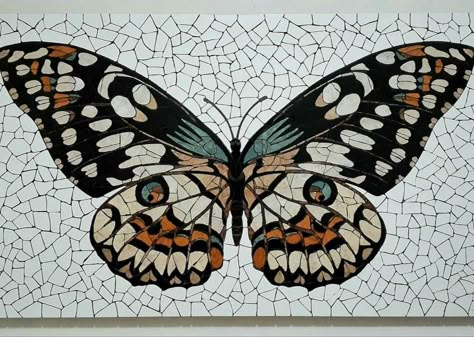 Mosaic Animals, Mosaic Birds, Mosaic Madness, Mosaic Tile Art, Bug Art, Glass Mosaic Art, Mosaic Pieces, Easy Doodle Art, Micro Mosaic