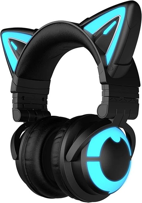 Cat Ear Headset, Cat Headphones, Best Gaming Headset, Ps4 Headset, Cute Headphones, Headphones Design, Wireless Gaming Headset, Headphone Accessories, Best Headphones