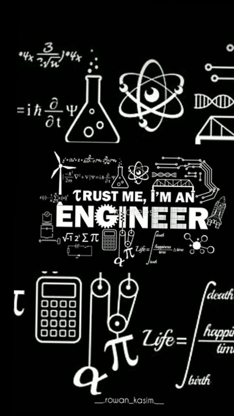 Chemical Engineering Wallpaper, Civil Engineering Wallpaper, Ipad Wallpaper Hd, Engineering Poster, Nuclear Engineering, Mechatronics Engineering, Math Wallpaper, Engineering Quotes, Im An Engineer