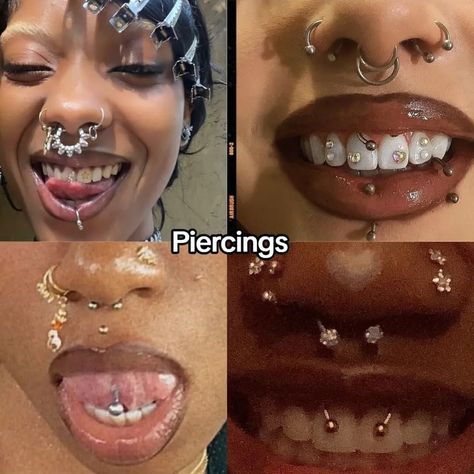 The jewelry post you’ve been looking for🥰✨  follow for more 💕  #cybery2k#cybery2k #cyb3rrbih #y2k #2000s #y2k #dripy2k #grungey2k #outfity2k #streetwear #y2k Y2k Piercings, Septum Nose Piercing, Soft Y2k, Septum Nose, Nose Piercing Jewelry, Jewelry Post, Nose Rings Hoop, Cartilage Earring, Lip Piercing