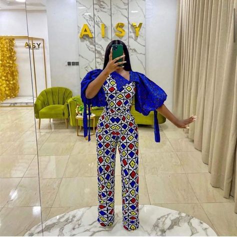 Long African Dresses Ankara, Ankara Jumpsuit Styles, Infinity Jumpsuit, Jumpsuit Styles, African Print Jumpsuit, Ankara Jumpsuit, Ankara Dress Designs, Beautiful Jumpsuits, Long African Dresses