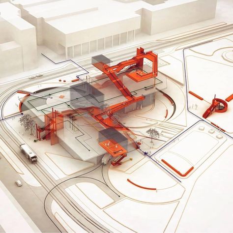 Art & Architecture on Instagram: “Concept & circulation Diagram Bauhaus Promenade Museum | by Matteo Cainer.... Via @architects__eyez .... #architects_need to be feature” Circulation Diagram, Instagram Concept, Module Design, Concept Models Architecture, Architecture Concept Diagram, Concept Diagram, Architecture Model Making, Architecture Graphics, Architecture Design Concept