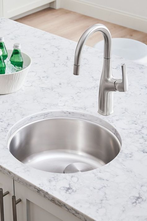 Round Kitchen Sink, Blanco Silgranit Sink, Lake Bathroom, Undermount Bar Sink, Home Wet Bar, Best Kitchen Sinks, Butler’s Pantry, Kitchen Sink Design, Round Sink