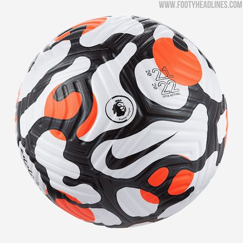 Ball Nike, Nike Flight, Premier League Football, Fitness Wear Outfits, Football Ball, Soccer Gear, Organic Pattern, Nike Football, Soccer Balls