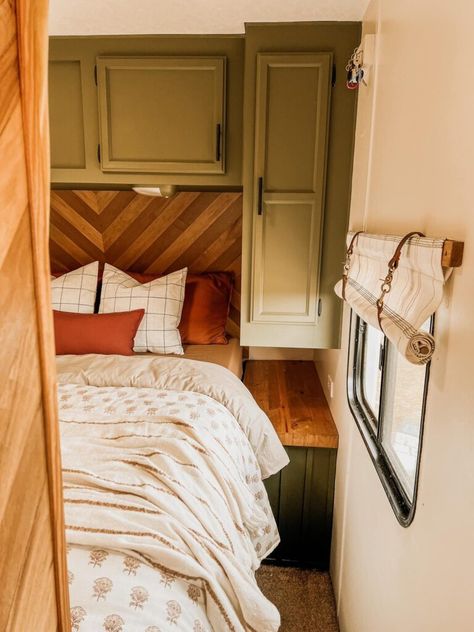 47 Ideas for an RV Window Makeover | RV Inspiration Window Makeover, Rv Wallpaper, Rv Curtains, Rv Inspiration, Black Stainless Steel Kitchen, Dining Booth, Rv Interior Remodel, Custom Backsplash, Rv Bathroom