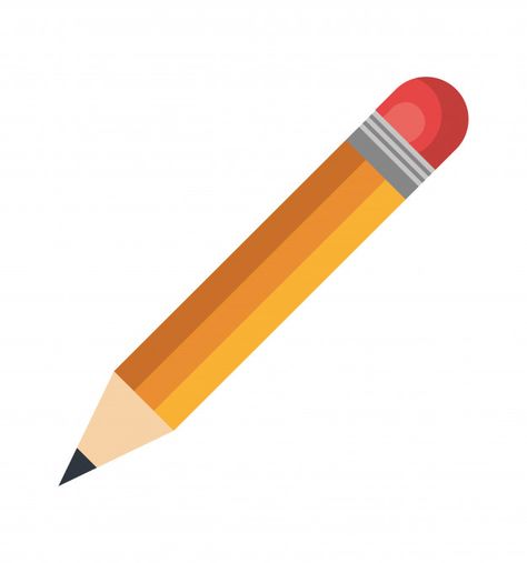 Icon pencil write design Premium Vector | Premium Vector #Freepik #vector #background #school #design #icon Pencil Embroidery Design, Pencil Vector Illustration, Background School Design, Pencil Graphic Design, Pencil Logo Design, Sloth Logo, Pencil Images, Pencil For Kids, Write Design