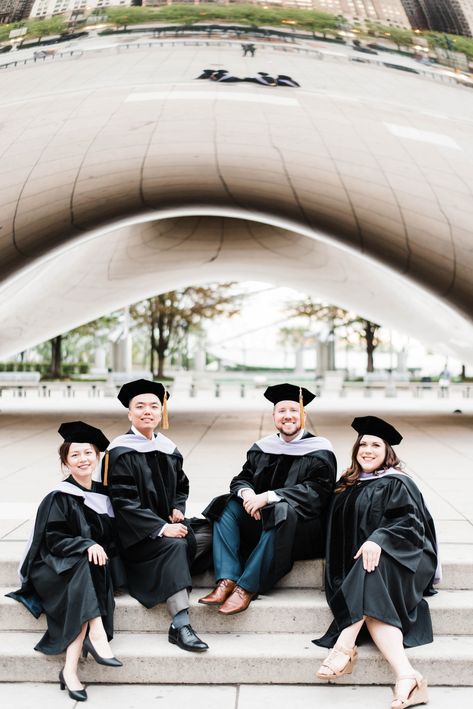 Chicago Graduation Pictures, Couple Graduation, Dental School Graduation, Grad Portraits, Graduation Shoot, Graduation Picture, Graduation Picture Poses, Graduation Portraits, Millennium Park