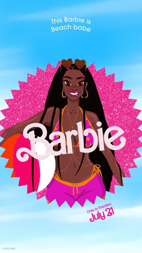 Black Barbie Png Image, Black Barbie Poster, Black Barbie Art, Black Barbie Cartoon, Black Barbie Wallpaper, Black Barbie Drawing, Barbie Homescreen, Black Barbie Logo, Black Barbie Aesthetic