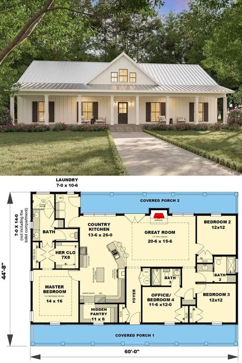 4 Bed 1 Story House Plan, Ranch House Floor Plans 4 Bedroom, Traditional Home Plans One Story, 2 000 Sq Ft House Plans Open Floor Ranch, Ranch Style House Plans 4 Bedroom, Ranch Floor Plans Open Layout, Closed Floor Plan, 1700 Sq Ft House Plans, Ranch Style Floor Plans