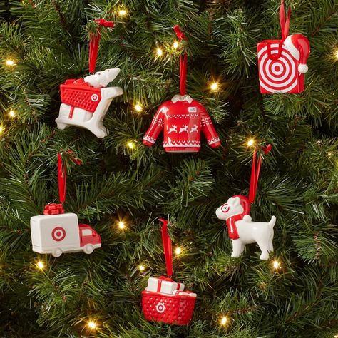 White Thanksgiving Decor, Target Christmas Tree, Colorful Ornaments, Target Christmas, Target Holiday, Christmas Props, Target Gifts, Delivery Truck, Deer Ornament