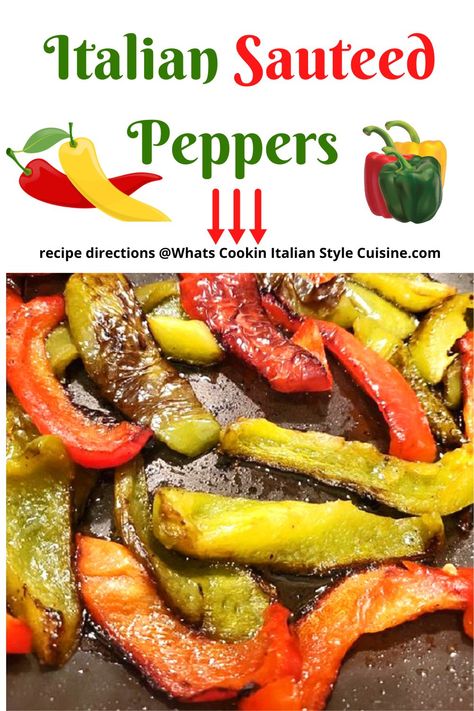 Sweet Pepper Recipes, Italian American Food, Fried Peppers, Sauteed Peppers, Sunday Dinner Recipes, Fried Fish Recipes, Italian Recipes Easy, Easy Italian, Italian Recipes Authentic