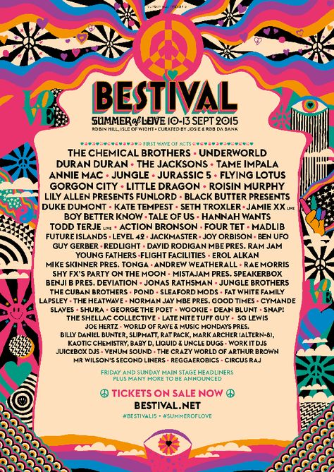 Beach Festival Poster, Festival Line Up Poster, Waffle Wedding, Music Festival Branding, Boomtown Festival, Festival Branding, Carnival Design, The Chemical Brothers, Phillips 66