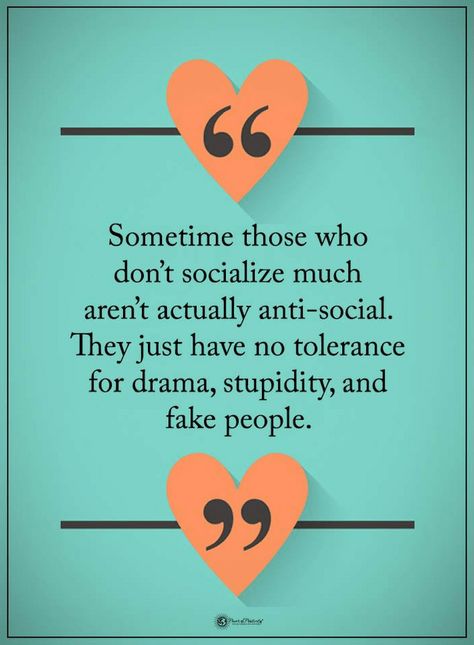 Antisocial Quotes, Social Quotes, Fake People, Drama Quotes, Power Of Positivity, Positive Words, People Quotes, Life Facts, Social Life