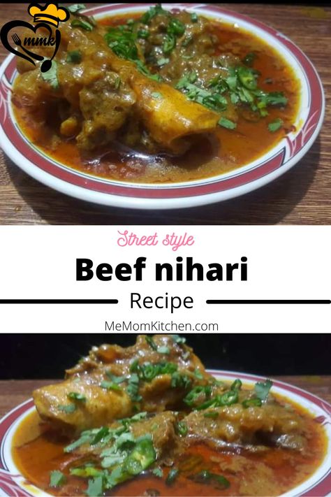 Nalli Nihari, Beef Nihari, Nihari Recipe, Thai Menu, Group Recipes, Thai Food Recipes, Hong Kong Fashion, Recipe Step By Step, Tandoori Masala