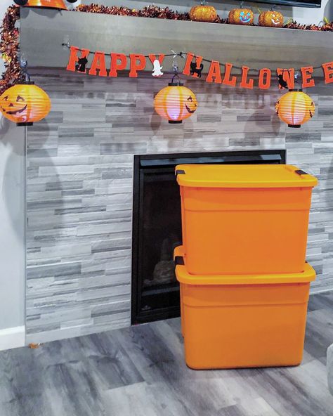 #sponsored 🎃👻 Trick or treat yourself to some seriously spooky organization with @sterilitecorporation These *Target Exclusive* Latch Totes are perfect for storing all my Halloween decor — and they’re so cute, I don’t mind leaving them out! 🧡💜 Whether it’s for the attic, garage, or a corner of the living room, these totes make seasonal storage a breeze. Ready to get organized in style? Grab yours at the Link in bio #HauntedHousewares #SpookyStorage #TargetExclusive #HomeOrganization #steril... Halloween Storage Bins, Seasonal Storage, Trick Or Treat Yourself, The Attic, Get Organized, Getting Organized, Halloween Decor, Home Organization, Trick Or Treat