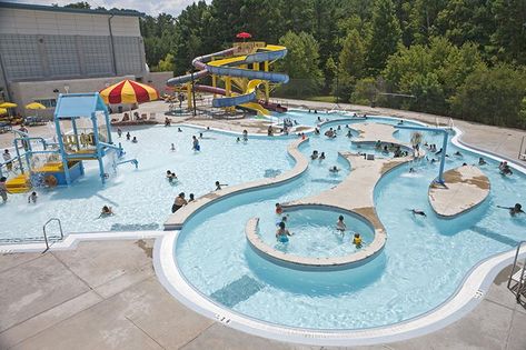 Water slides and lazy rivers: What you’ll find at Gwinnett pools Giant Water Slide, Camping France, Lap Swimming, Piedmont Park, Lazy River, Building Stone, Mountain Park, Building A Pool, Stone Mountain