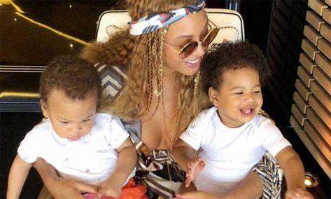 Beyonce Kids, Beyonce Twin, Beyonce Show, Beyonce Hair, Baby Boy Hairstyles, Beyonce And Jay Z, Beyonce And Jay, Blue Ivy, Boy Hairstyles