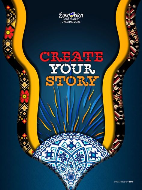 Story Organizer, 2023 Logo, Eurovision 2023, Create Your Story, Your Story, Liverpool, Create Yourself, Calm Artwork, Keep Calm Artwork