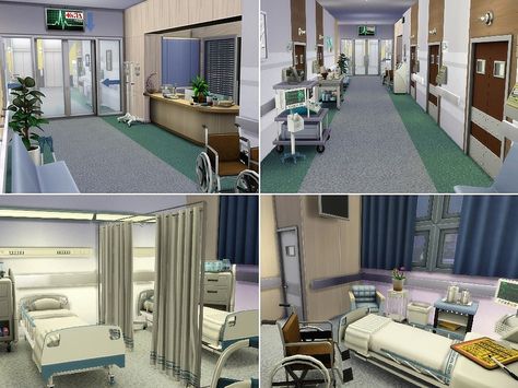 Sims 4 Mental Hospital Cc, Hospital Sims 4 Cc, Sims4 Hospital, Sims 4 Hospital Build, Ts4 Hospital, Sims 4 Hospital Cc, Sims 4 Hospital, Hospital Layout, Hospital Waiting Area