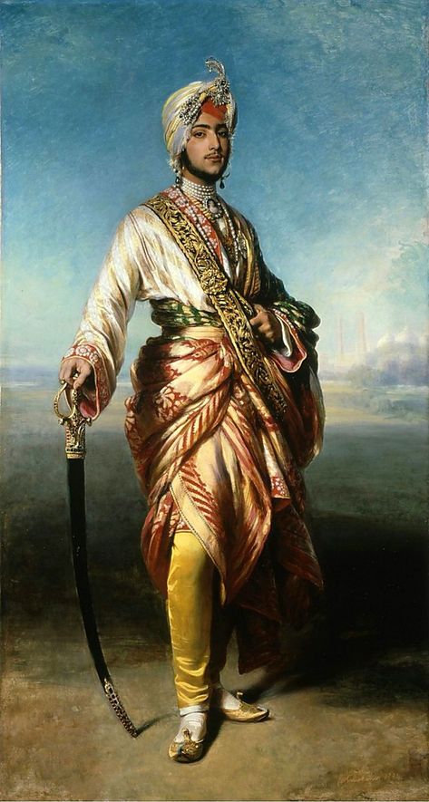 Franz Winterhalter, Franz Xavier Winterhalter, Duleep Singh, Maharaja Ranjit Singh, भारतीय इतिहास, Ranjit Singh, Franz Xaver Winterhalter, Royal Indian, Caspar David Friedrich