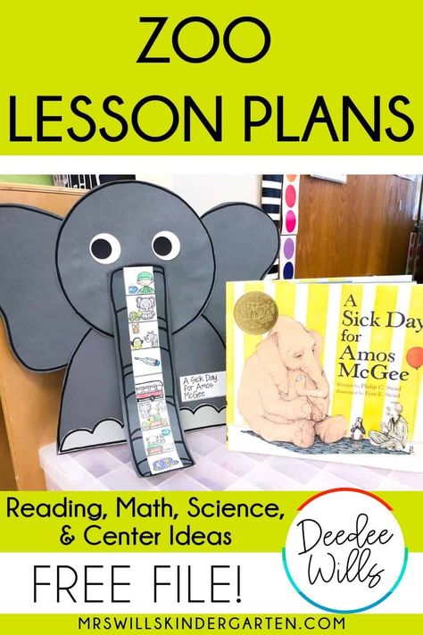 Zoo Lesson Plans, Zoo Activities Preschool, Third Grade Lesson Plans, Zoo Lessons, Zoo Animal Activities, Preschool Zoo Theme, Zoo Book, Zoo Activities, Preschool Language