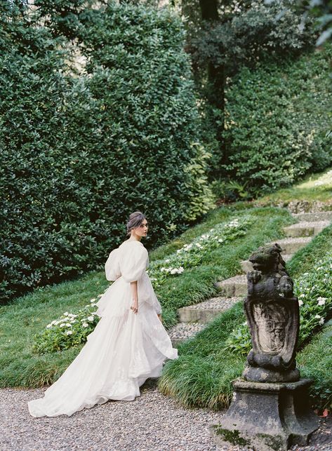 French Vogue Editorial Wedding, Unique Bridal Photoshoot, Editorial Bridal Portraits, Bridal Editorial Photoshoot, Bridal Vogue, Editorial Bridal Shoot, Garden Bridal Portraits, Poetry Of Love, Bride Editorial