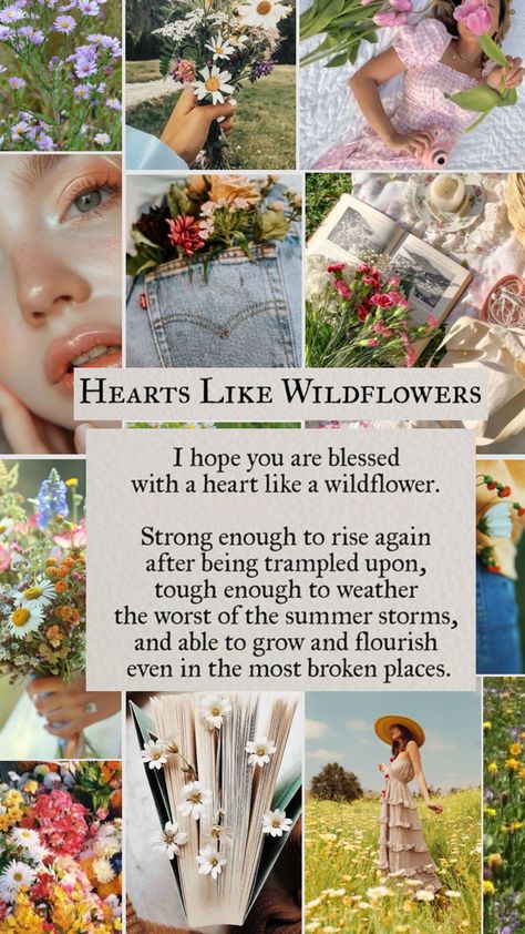 #wildflower #poem #beauty Wildflower Poem, Summer Storm, You Are Blessed, I Hope You, Wild Flowers, Beauty