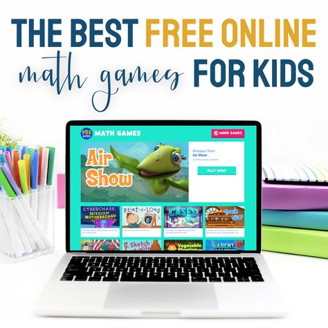 Many free online math games for kids aren't rigorous enough to challenge your kids. However, this list includes only the best math websites on the Internet. Free Math Websites, Winter Math Games, 4th Grade Math Games, Computer Games For Kids, Math Fact Games, Math Websites, Online Math Games, Free Math Games, Math Fact Practice