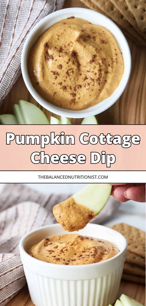 Try this pumpkin cottage cheese dip for a healthy pumpkin dip that's also a delightful cottage cheese dessert. This whipped pumpkin dip is a perfect fall cottage cheese recipe, combining the flavors of a pumpkin pie dip with the benefits of a high protein fall dessert. It’s the ultimate guilt-free treat! Healthy Pumpkin Dip, Cottage Cheese Whip, Pumpkin Cottage Cheese, Cottage Cheese Pumpkin, Cottage Cheese Dessert, Cottage Cheese Dip Recipes, Cottage Cheese Dessert Recipes, Cottage Cheese Dip, Healthy Pumpkin Dessert