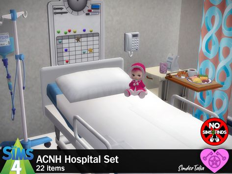 Sims 4 Hospital Cc, Witchy Sims 4 Cc, Sims 4 Base Game, Sims 4 Beds, Sims 4 Cheats, Free Sims, Baby Hospital, Sims 4 Cc Packs, Sims4 Cc