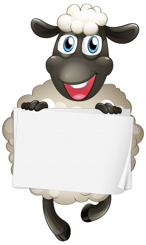 Blank sign template with cute sheep on w... | Free Vector #Freepik #freevector #frame #paper #cartoon #animal Sheep Cartoon Images, Farm Cartoon, Paper Cartoon, Sheep Cartoon, About Blank, Disney Cars Party, Sheep Crafts, Eid Stickers, Mom Dad Baby