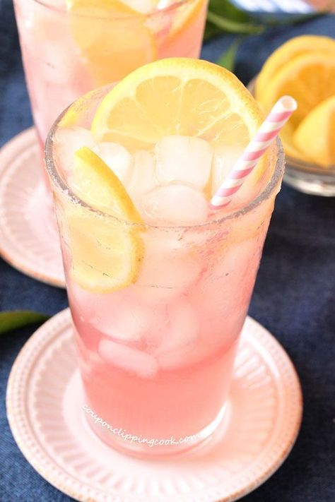 Pink Lemonade Cheesecake, Pink Lemonade Frosting, Pink Lemonade Cookies, Blue Punch Recipe, Pink Lemonade Vodka, Pink Lemonade Cake, Pink Lemonade Recipes, Pink Lemonade Cupcakes, Pink Drink Recipes