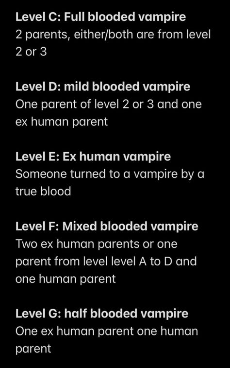 How To Write A Vampire Story, Vampire Story Title Ideas, Vampire Book Title Ideas, Vampire Hierarchy, Different Types Of Vampires, Vampire Abilities List, Types Of Monsters List, How To Be A Vampire, Vampire Powers List