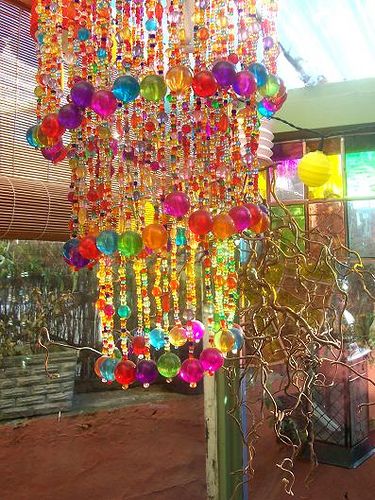 Jar Chandelier, Beaded Lampshade, Chic Dining Room, Beaded Lamps, Cluster Pendant Lighting, Cluster Lights, Diy Chandelier, Hanging Chandelier, Diy Lamp Shade