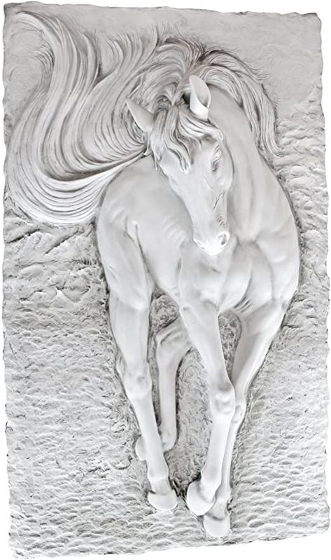 3d Wall Art Sculpture, Drywall Art, Sculpture Art Clay, Plaster Wall Art, Clay Wall Art, Horse Wall Art, Antique Stone, Relief Sculpture, Acrylic Painting For Beginners