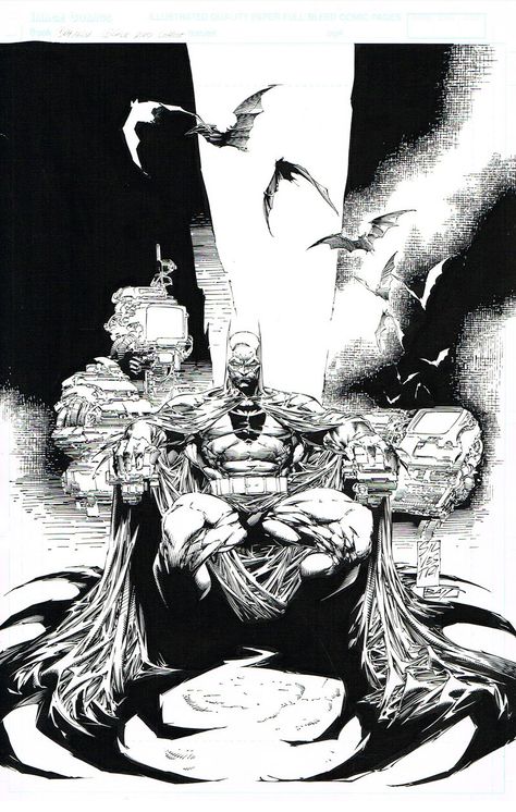 Mark Silvestri, Silvestri Art, Batman Logos, Marc Silvestri, Black And White Comics, Univers Dc, Batman Artwork, Comic Book Artwork, Black And White Artwork