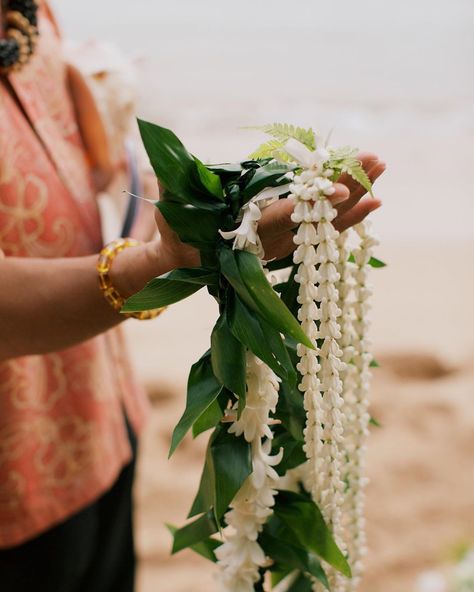 Traditional Hawaiian Wedding Leis, Crown Flower Lei, Pikake Lei, Orchid Lei, Wedding Lei, Ti Leaf, Flower Lei, Boat Wedding, Hawaii Photography