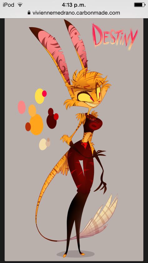 I'll draw her later... Zoophobia Characters, Vivziepop Characters, Vivziepop Art, Zoophobia Comic, Alien Art, Character Design Animation, Art Style Inspiration, Hotel Art, Old Art