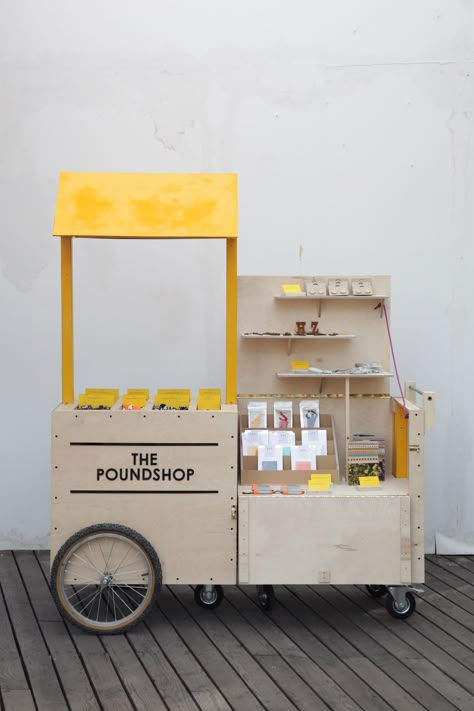 The Poundshop Tour — The Poundshop Gerobak Dorong, Ice Cream Cart, Craft Stalls, Craft Fair Displays, Kiosk Design, Market Stall, Market Stalls, Mobile Shop, Food Cart