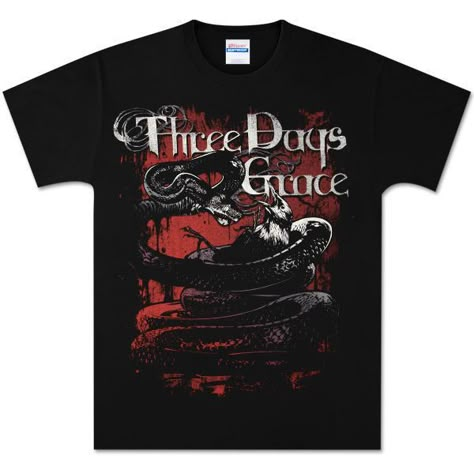 3 Days Grace, 2000s Japanese Fashion, Three Days Grace, Scene Fashion, Emo Outfits, Band Merch, Band Shirts, Three Days, Dream Clothes