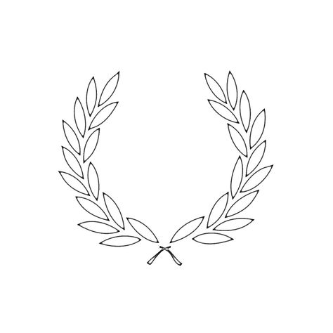 Greek Wreath, Laurel Wreath Tattoo, Tattoos Masculinas, Wreath Tattoo, Gym Partner, Small Tats, Snake Tattoo Design, Wreath Drawing, Greek Tattoos