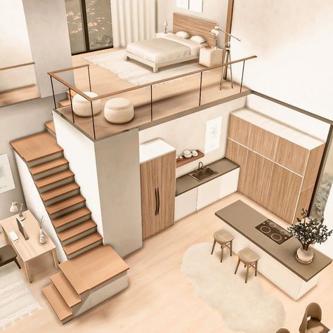 Sims 4 No Cc Interior, Sims House Plans Layout, Sims 4 Home Layout, Forest Cottage Interior, Sims House Layouts, Sims 4 Houses No Cc, Sims 4 House Layout, Casa The Sims, Sims Home