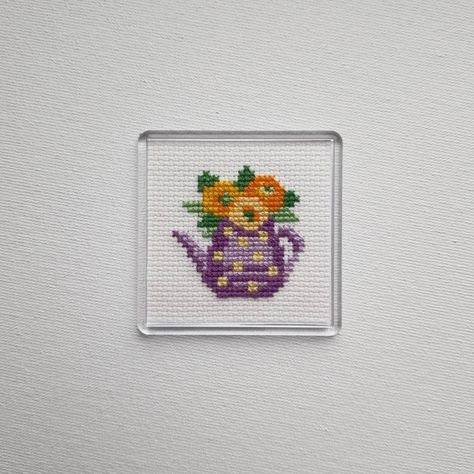 Cross Stitch Magnets, 123 Cross Stitch, Stitch Cards, Mini Cross Stitch, Mini Cross, Cross Stitch Cards, Small Pictures, Jan 1, Cross Stitching