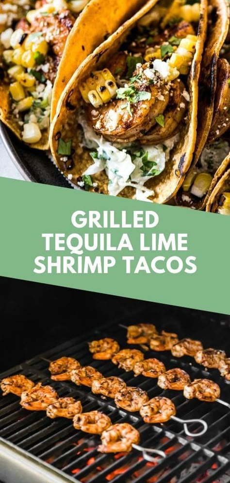 Creamy Cabbage Slaw, Grilled Shrimp Seasoning, Easy Grilled Shrimp Recipes, Creamy Slaw, Creamy Cabbage, Grilled Shrimp Tacos, Isabel Eats, Grilled Taco, Grilled Shrimp Recipes