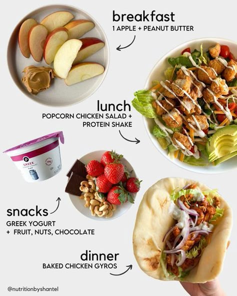 Healthy Daily Meals, Easy Healthy Meal, Easy Healthy Meal Prep, Food Motivation, Healthy Food Dishes, Healthy Lifestyle Food, Healthy Food Motivation, Balanced Meals, Calorie Deficit