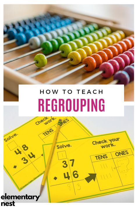 Add And Subtract With Regrouping, Regrouping Activities For Second Grade, 2nd Grade Project Based Learning, Math Subtraction Activities, 2nd Grade Math Activities, Intervention Teacher, Teacher Goals, Math Camp, Regrouping Subtraction