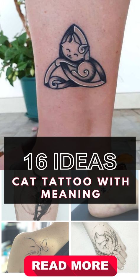 Unveil the significance of meaningful black cat tattoos and discover the powerful messages they convey. Explore a variety of designs that embody the essence of these tattoos and ignite your creativity. Cat Familiar Tattoo, Grim Reaper Cat Tattoo, Jumping Cat Tattoo, Cat Related Tattoos, Celtic Cat Tattoo, Magic Cat Tattoo, Japan Cat Tattoo, Cat Tattoo Black And White, Gothic Cat Tattoo