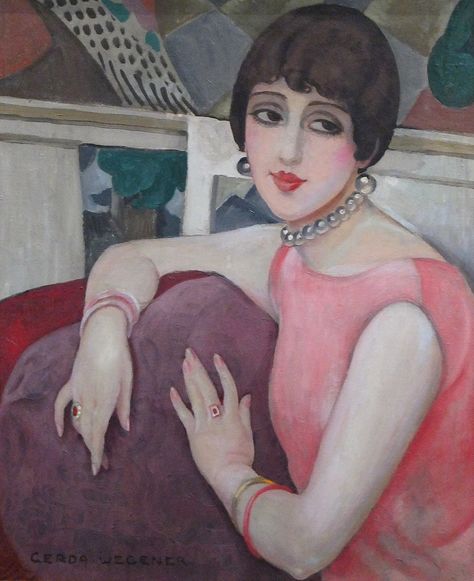 Gerda Wegener Paintings, Lili Elbe, Gerda Wegener, Abstract Scenery, Peisaj Abstract, The Danish Girl, Musee Carnavalet, Classic Artwork, Unusual Art